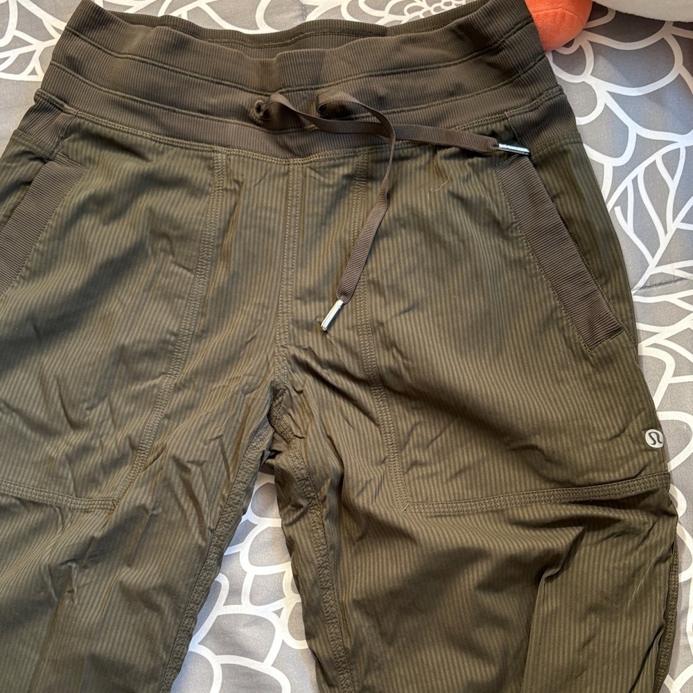 Lululemon Dance Studio Pants Olive Green